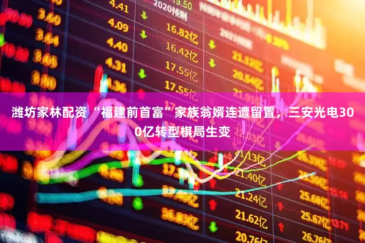 潍坊家林配资 “福建前首富”家族翁婿连遭留置,三安光电300亿转型棋局生变